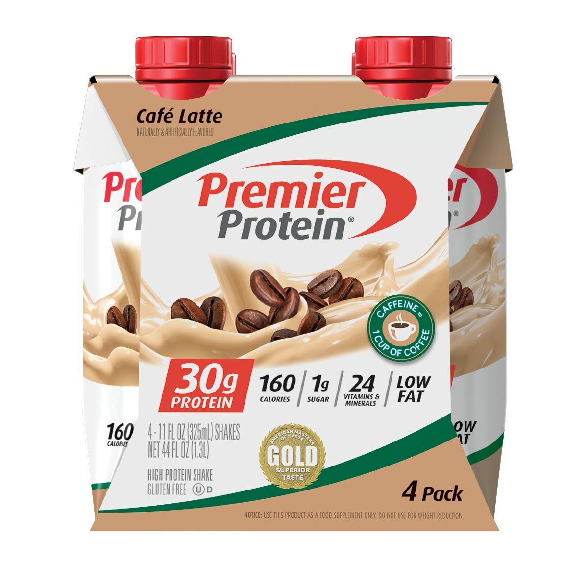 Premier Protein Shake Café Latte 30g Protein to Support Immune Health
| Premier Protein Shake Café Latte 11 Fl Oz for I